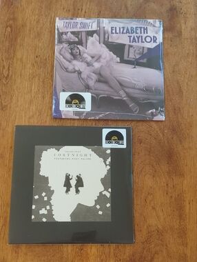 Taylor Swift  Fortnight RSD 7" Vinyl  2025 & RSD 7" Elizabeth Taylor 2026 NEW
